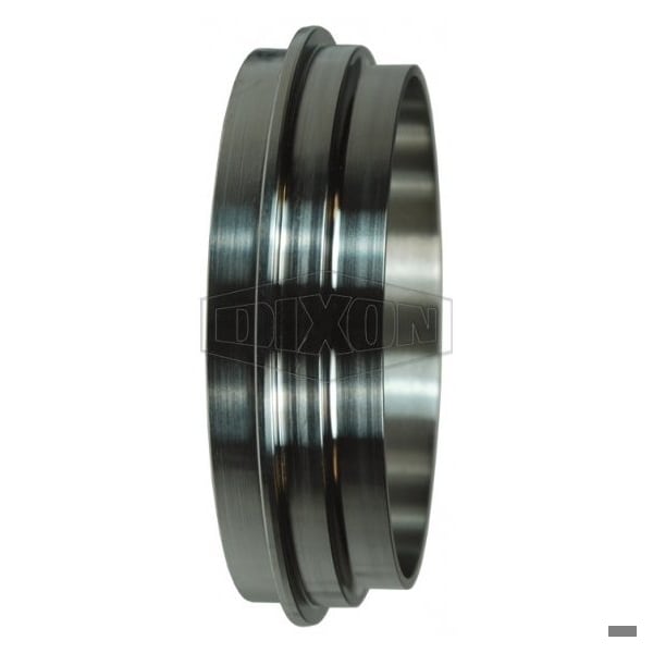 Dixon John Perry Short Weld Ferrule, 3 in Nominal, Plain End Style, 304 SS, Domestic 14PRFJP-G300 - main